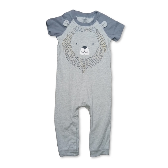 Carter's Other - Carter's Child of Mine Baby Boy Gray Lion Jumper 24 M